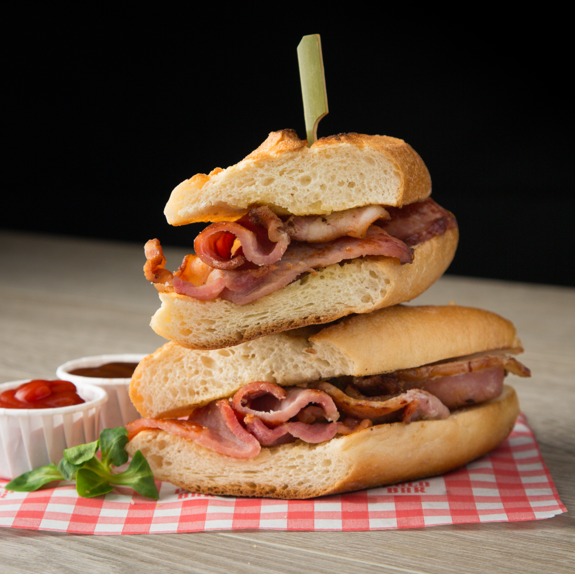 Bacon Baguette