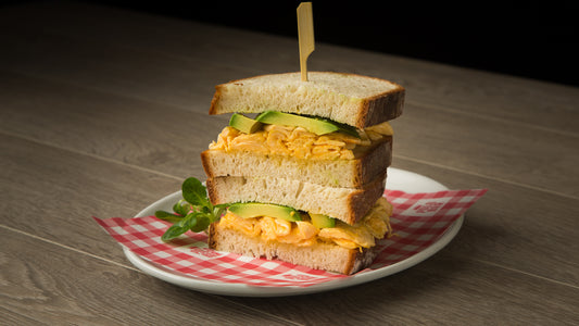 Scrambled Egg and Avocado in Bloomer